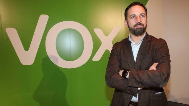 Santiago Abascal, líder del partido Vox
