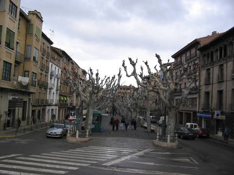 La localidad de Barbastro, en Huesca.