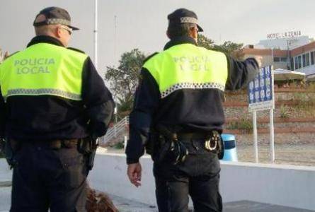 Dos policías de Andújar (Jaén).