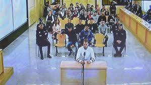 Imagen del juicio de Alsasua celebrado en la Audiencia Nacional.