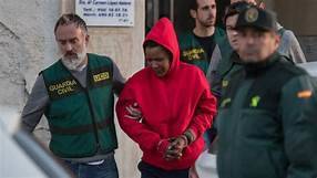 La asesina confesa del pequeño Gabriel Cruz en el momento de su detención.