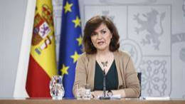 Carmen Calvo ha anunciado por sorpresa la fecha de la exhumación / Europa Press.