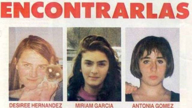 Las tres niñas de Alcásser asesinadas.