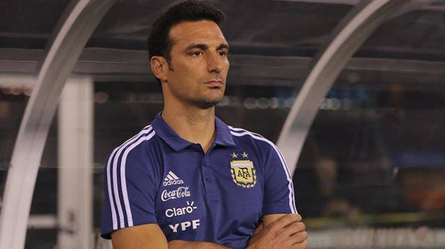 El seleccionador de fútbol de Argentina, Lionel Scaloni.