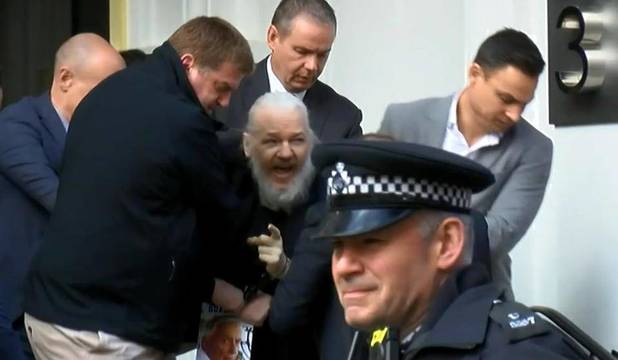 Julian Assange ha permanecido en la Embajada de Ecuador en Londres más de seis años