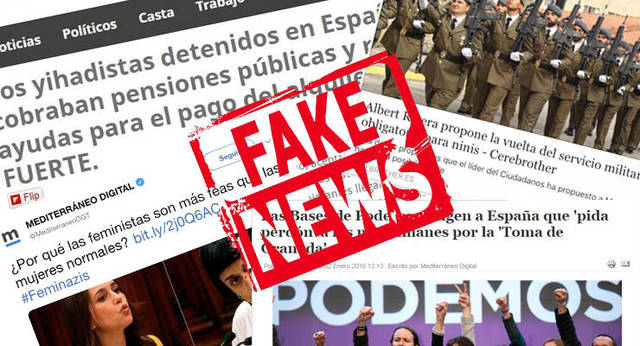 Las fake news protagonizan la campaña electoral.