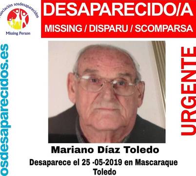 Mariano Diaz-Toledo desapareció este sábado