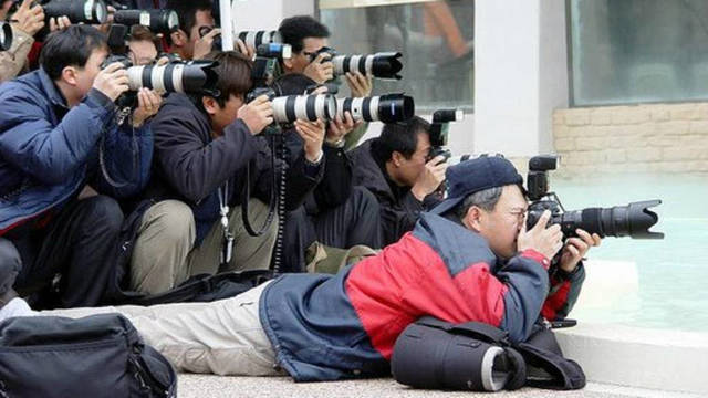 fotógrafos de prensa