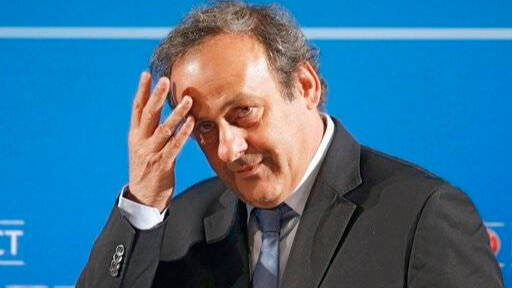 Platini fue suspendido de la UEFA en 2015