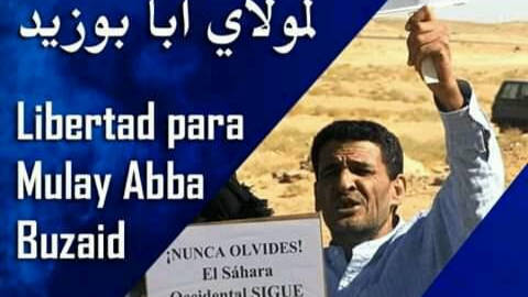 Mulay Abba, detenido en el Sahara.
