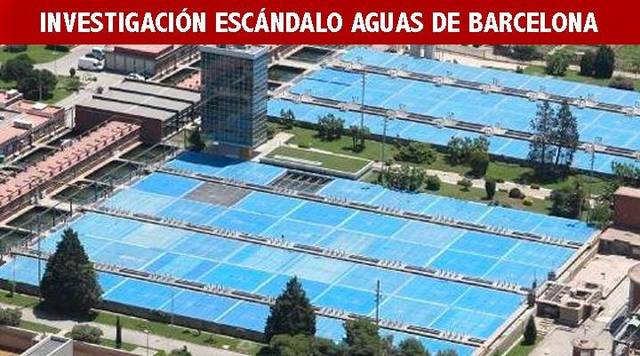 Instalaciones de Aguas de Barcelona.