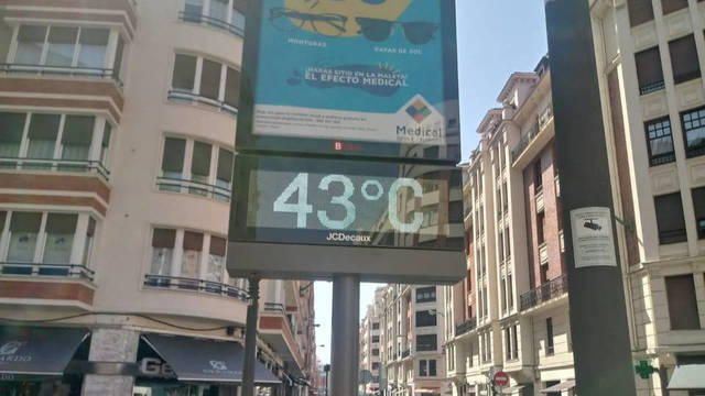 El calor causa estragos en España.