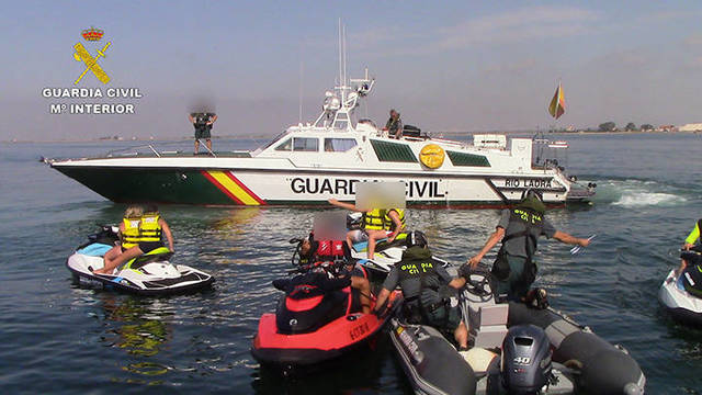 La campaña de la Guardia Civil para controlar las embarcaciones de recreo se amplía este año. 
