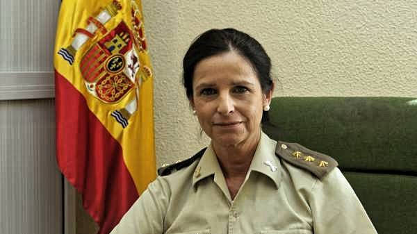 La coronel Patricia Ortega que hoy se convierte en general.