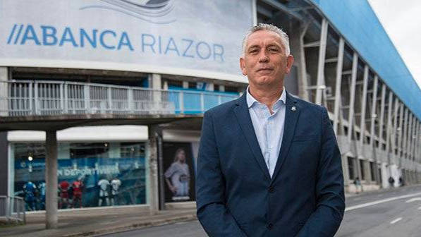 El presidente del Deportivo de La Coruña, Paco Zas.