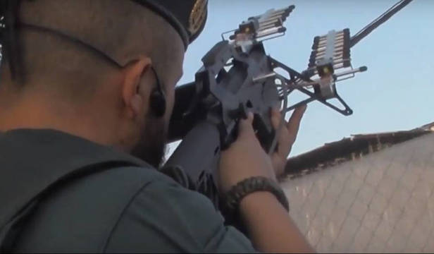 La Guardia Civil ha implementado dispositivos de seguridad de vigilancia aérea