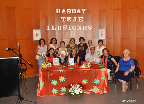 Algunas de las de la Asociación Hasday, participantes en el acto