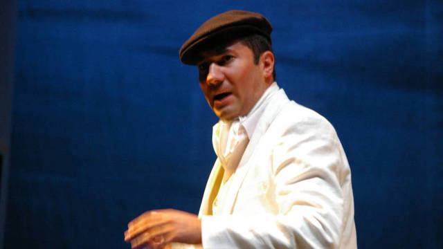 Lorenzo Moncloa, en una representación de 'La verbena de la Paloma