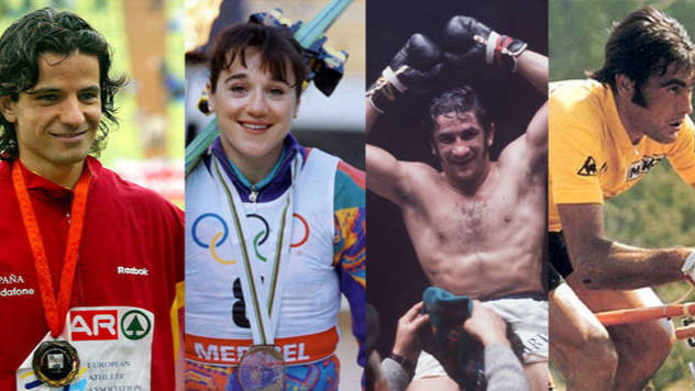 Cuatro deportistas españoles que no murieron por razones de edad.