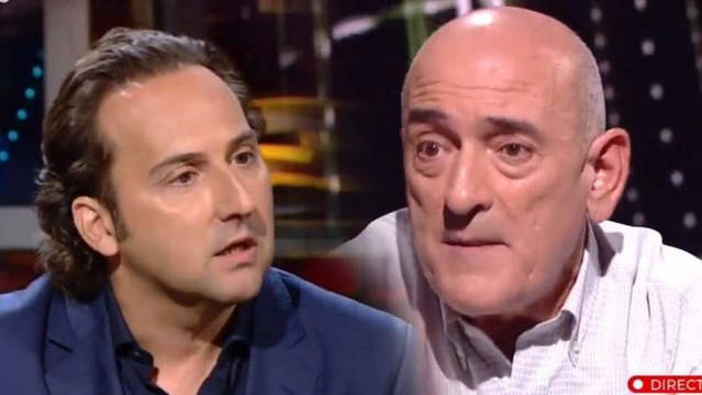 Iker Jiménez y Fernando García en el programa de Cuatro.