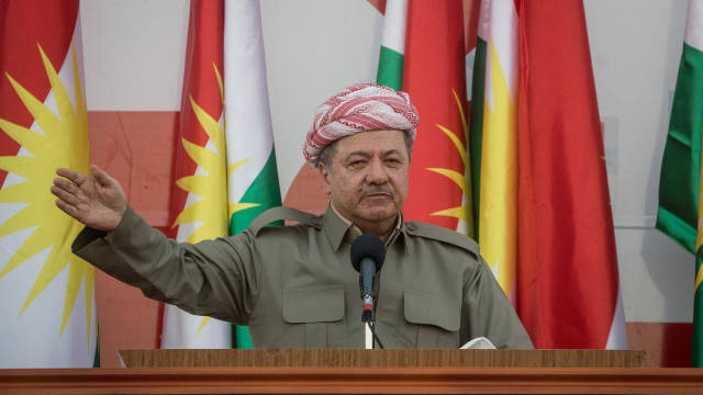 El expresidente de Kurdistán Masoud Barzani
