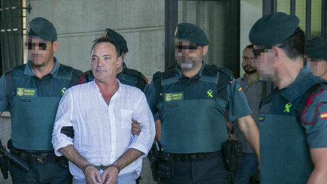 José Antonio Marín Ponce, detenido por la Guardia Civil.