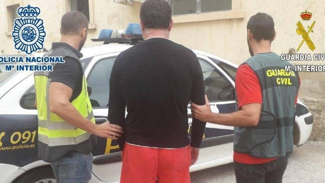 El albanés detenido por la Policía Nacional y la Guardia Civil