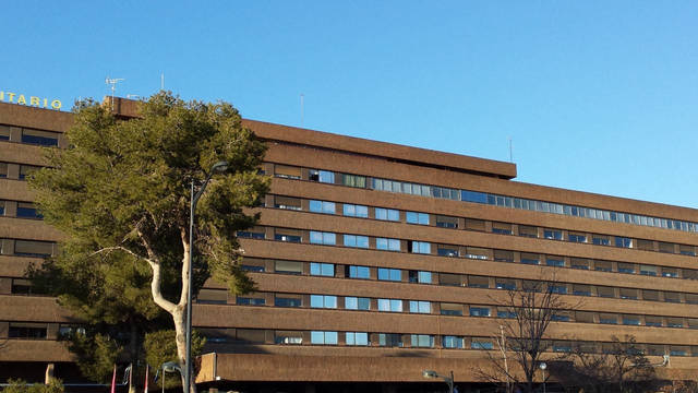 Fachada del Hospital de Albacete