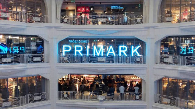 Primark Gran Vía (Madrid) es una de las tiendas más grandes del mundo.