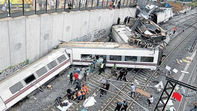 El accidente del tren Alvia.
