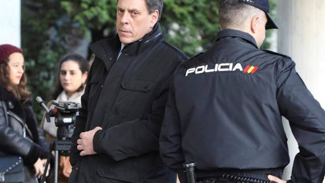 Juan Carlos Quer a la salida del juicio