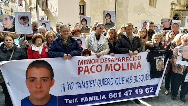 Concentración en Córdoba en apoyo a la familia de Paco Molina