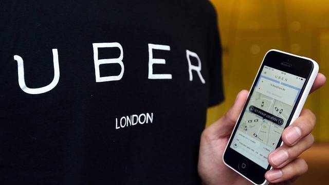 Aplicación de Uber en Londres