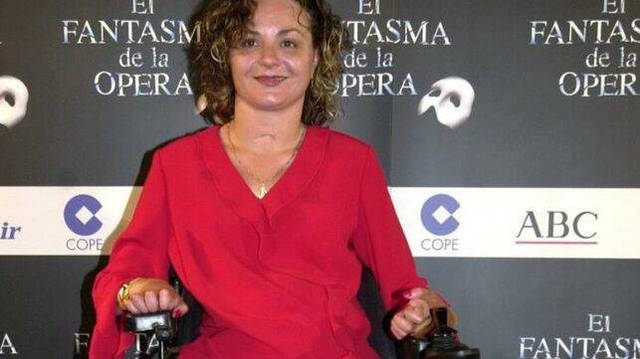 La actriz Azucena Hernández.