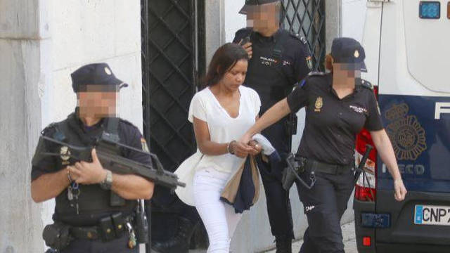 Ana Julia Quezada durante el juicio por el asesinato de Gabriel Cruz.