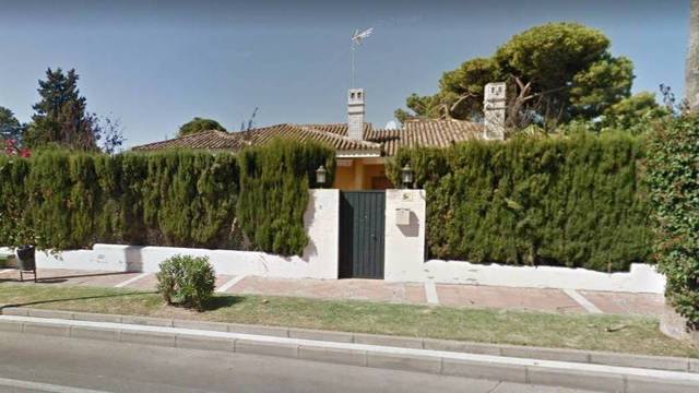 Chalet en Vistahermosa en el Puerto de Santa María (Cádiz) donde ahora vive Teresa Rivero. 