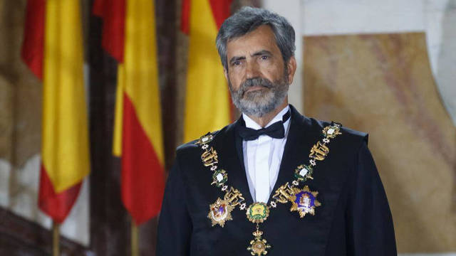 El presidente del CGPJ, Carlos Lesmes.