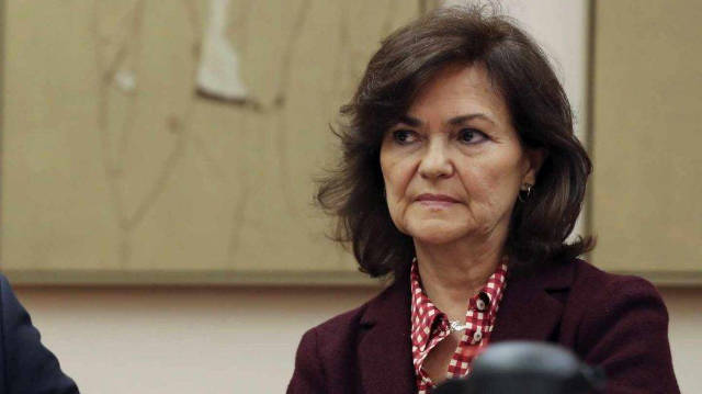 La vicepresidenta del Gobierno, Carmen Calvo, ha dado positivo en coronavirus