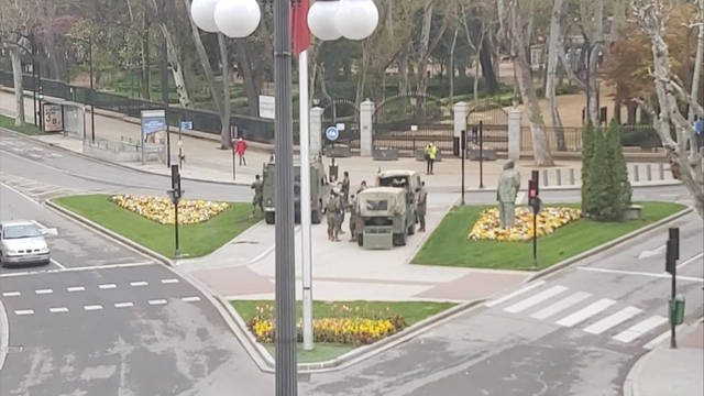El Ejército en la ciudad de Albacete.