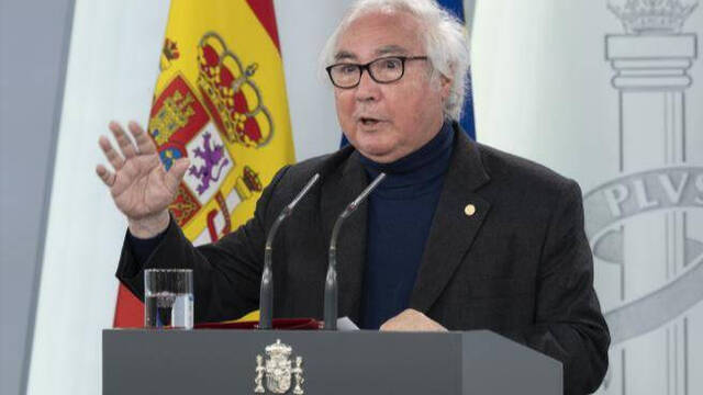 El ministro Manuel Castells.