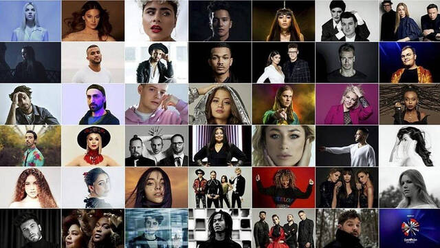 Los 41 participantes de la Eurovisión que no se celebrará.