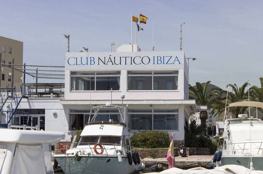 EL Club Náutico de Ibiza.