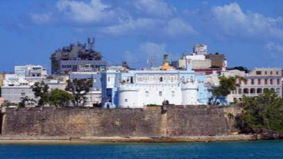 Sede del Gobierno de Puerto Rico, el Palacio de la Fortaleza.