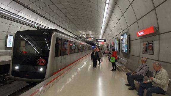 Metro Bilbao inicia el horario de verano con servicio nocturno en fin de semana