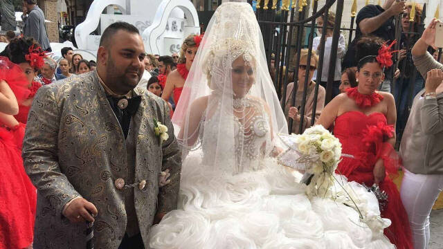 En 2016 El Potito llevó a su hermana a al altar en una boda llena de lujos.
