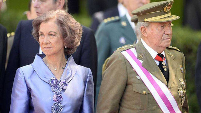 Sofía de Grecia y Juan Carlos I.