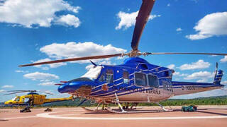 El helicóptero para incendios robado en Cuenca aparece en Córdoba en perfectas condiciones