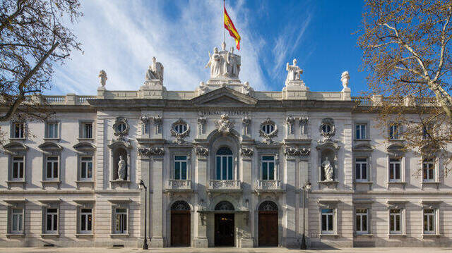 El Tribunal Supremo en Madrid.