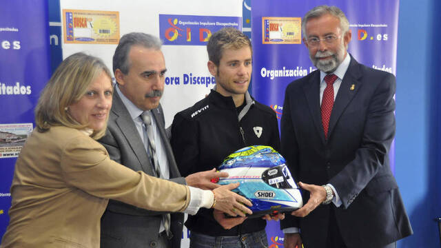 La OID patrocinó al motociclista talaverano de MotoGP, Álvaro Bautista. (EFE)
