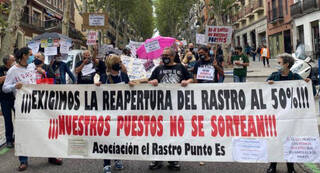 Rastro de Madrid: Comerciantes piden a Almeida su reapertura tras ocho meses sin ingresos